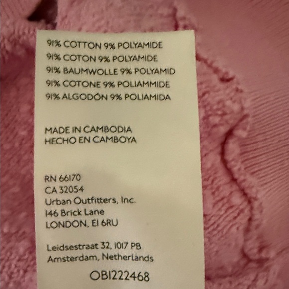 Free People Cozy Pink Women's Sweater M - Picture 5 of 5